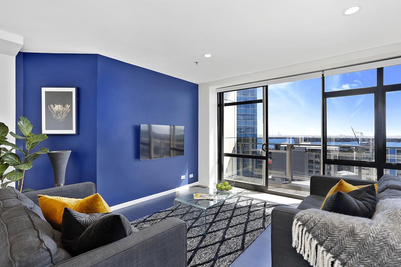 Central 12Th Floor Apt With City & Harbour Views Auckland Exterior foto